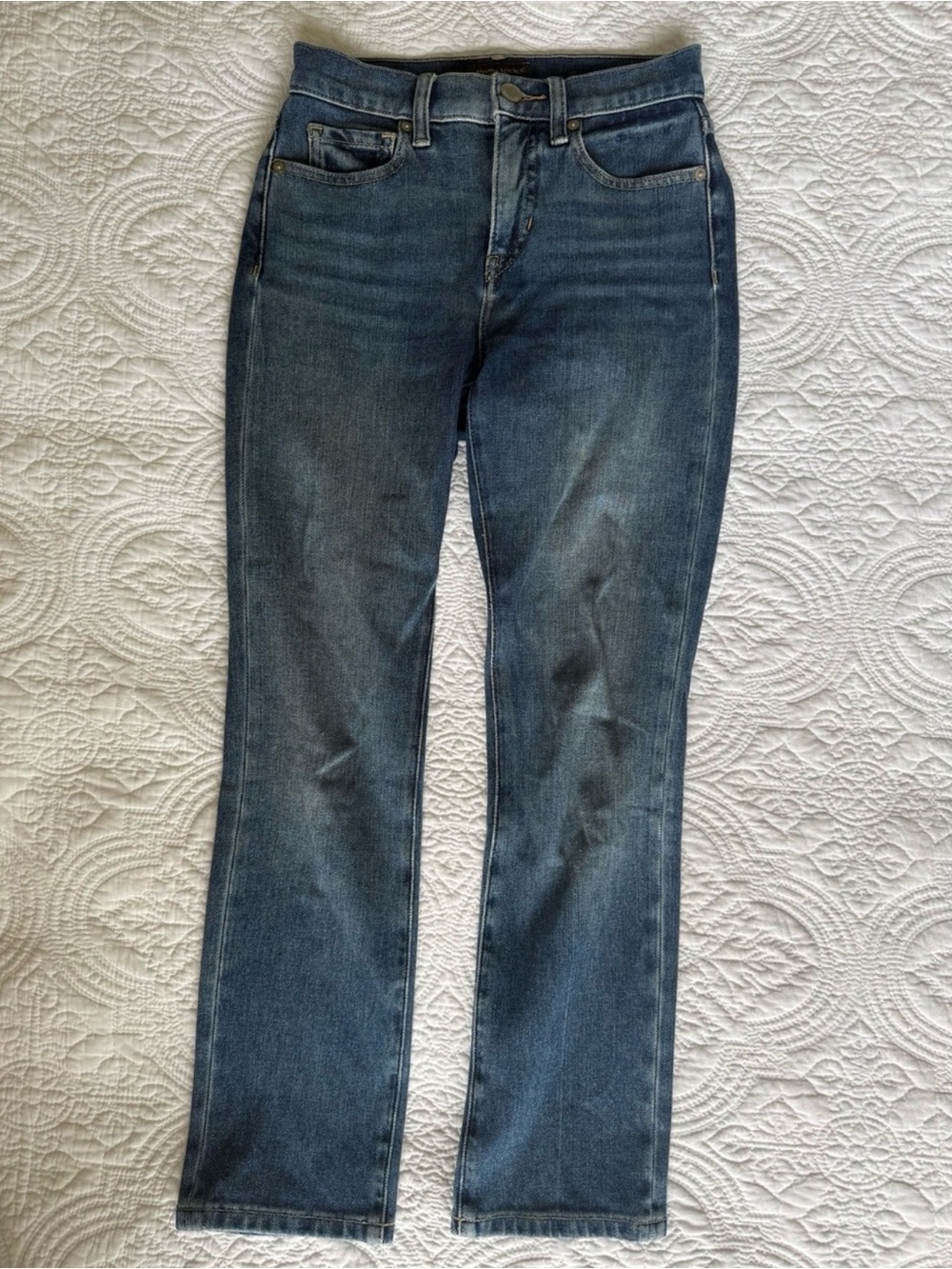 Banana Republic High-Rise Slim jeans- Medium Wash 24p